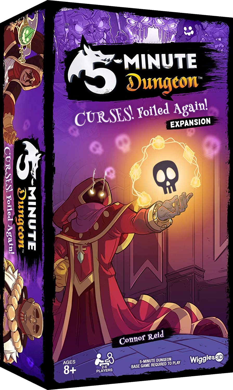 5 - Minute Dungeon: Curses! Foiled Again! - WiredVillage Games - Wiredvillage Games